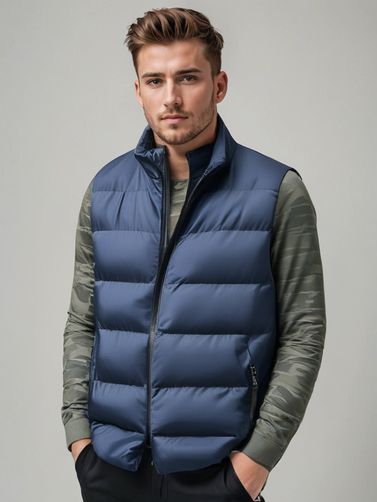 DE PUFFER BODYWARMER