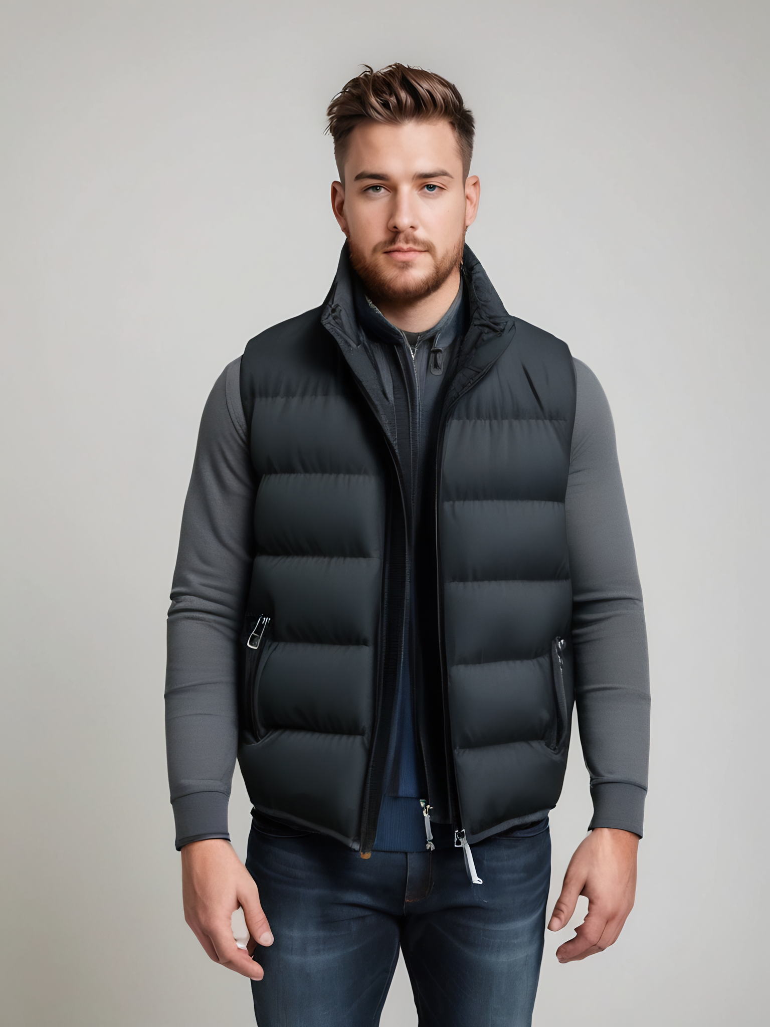 DE PUFFER BODYWARMER